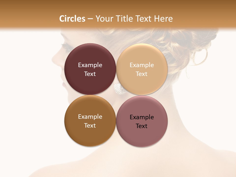 Sexy  Hairdo PowerPoint Template