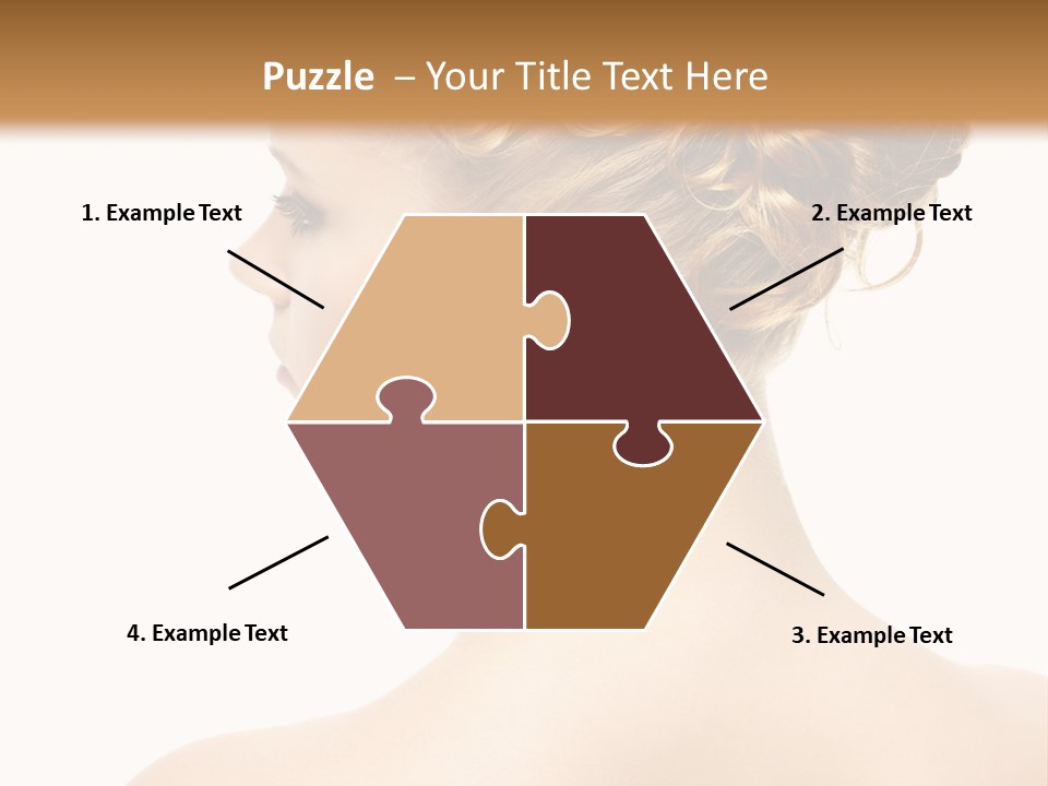 Sexy  Hairdo PowerPoint Template