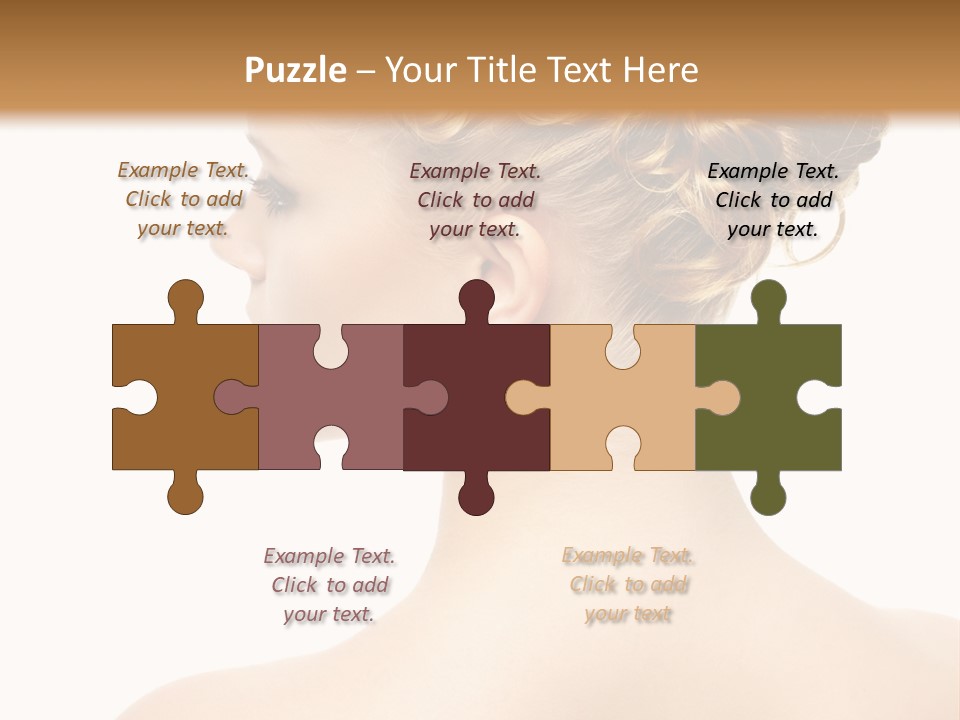 Sexy  Hairdo PowerPoint Template