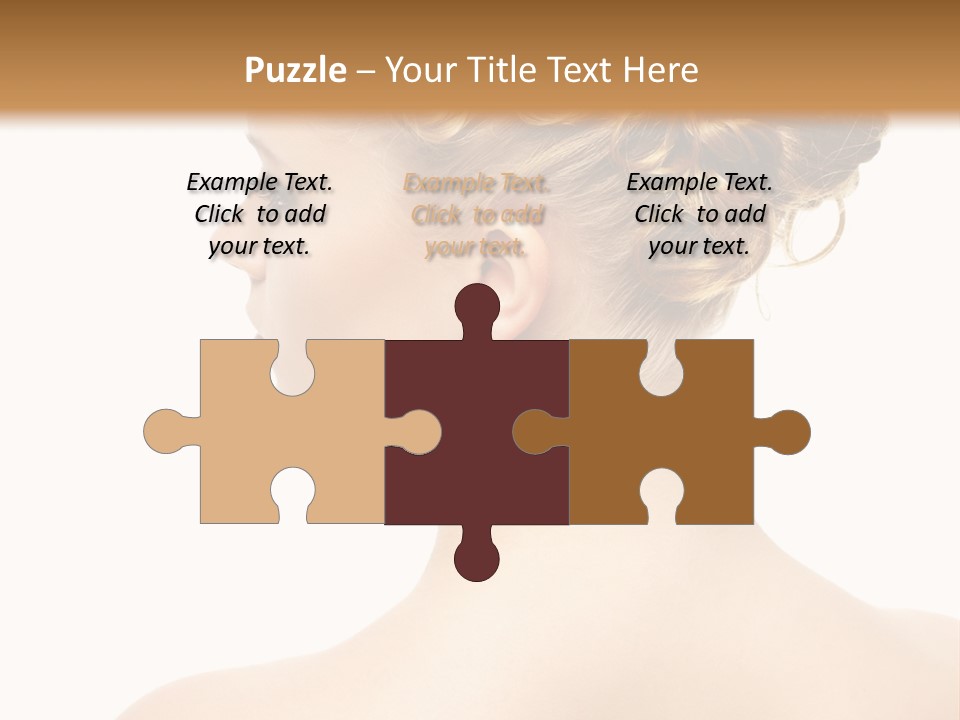 Sexy  Hairdo PowerPoint Template