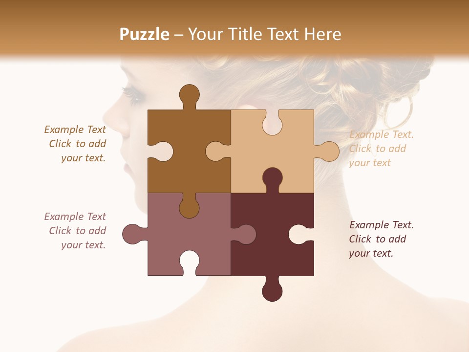 Sexy  Hairdo PowerPoint Template