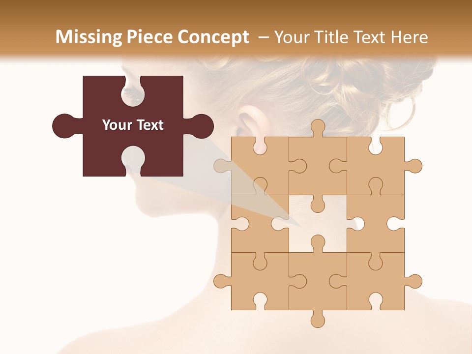 Sexy  Hairdo PowerPoint Template