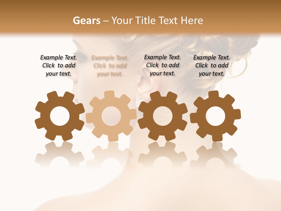 Sexy  Hairdo PowerPoint Template