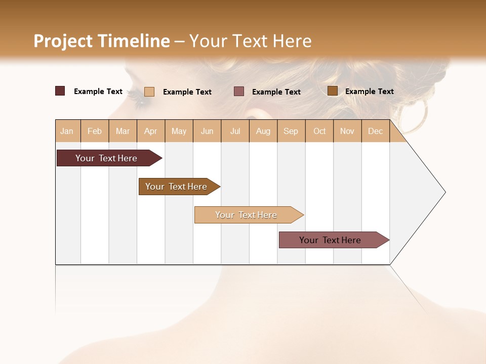 Sexy  Hairdo PowerPoint Template