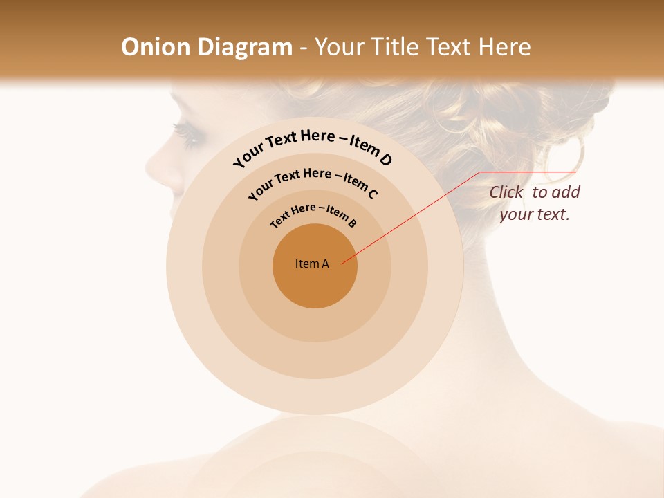 Sexy  Hairdo PowerPoint Template