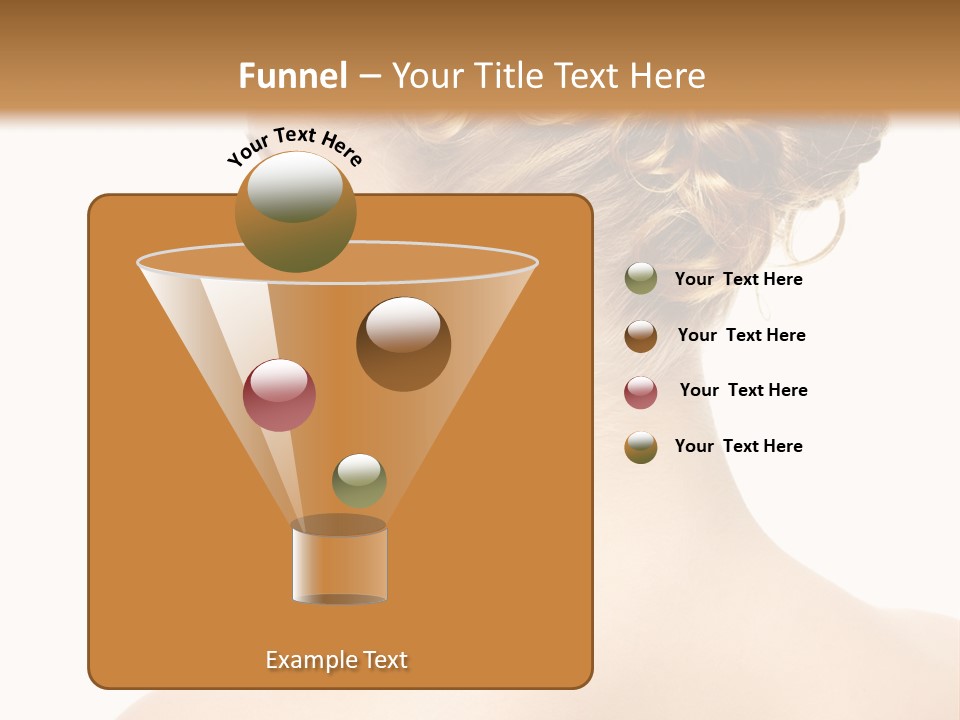 Sexy  Hairdo PowerPoint Template