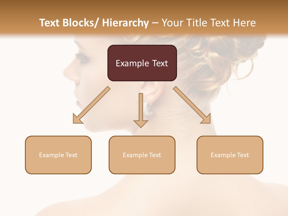 Sexy  Hairdo PowerPoint Template