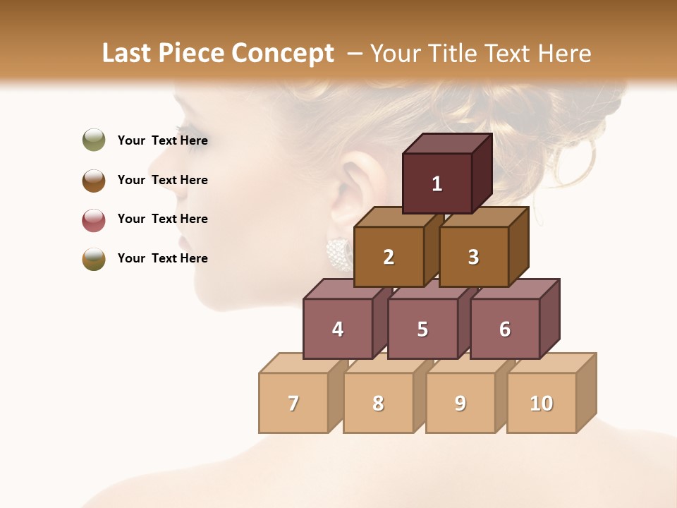 Sexy  Hairdo PowerPoint Template