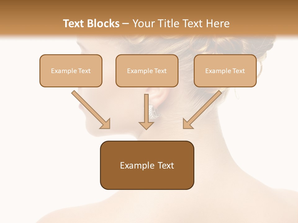 Sexy  Hairdo PowerPoint Template