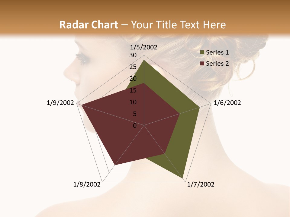 Sexy  Hairdo PowerPoint Template