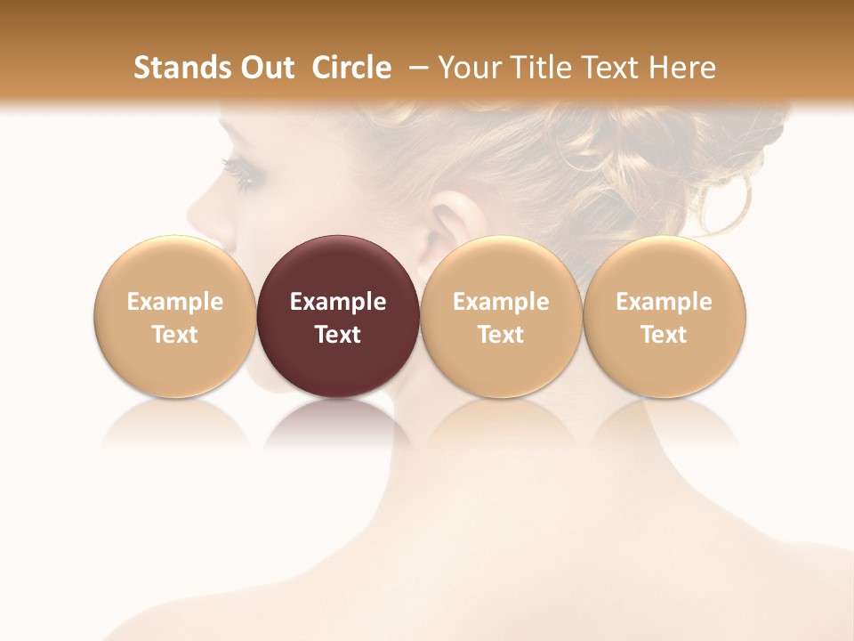Sexy  Hairdo PowerPoint Template