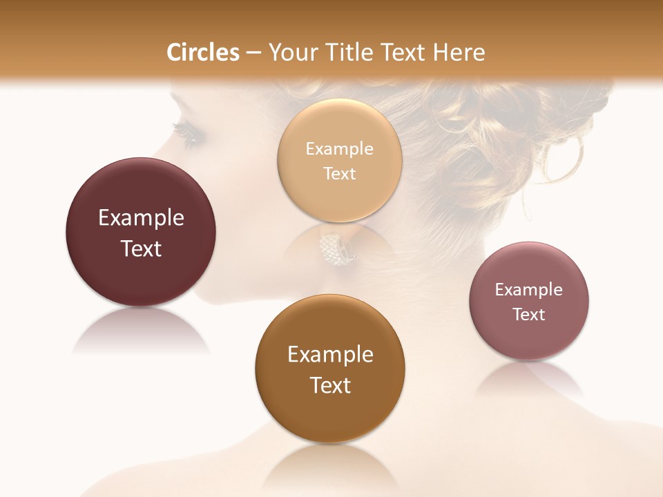 Sexy  Hairdo PowerPoint Template