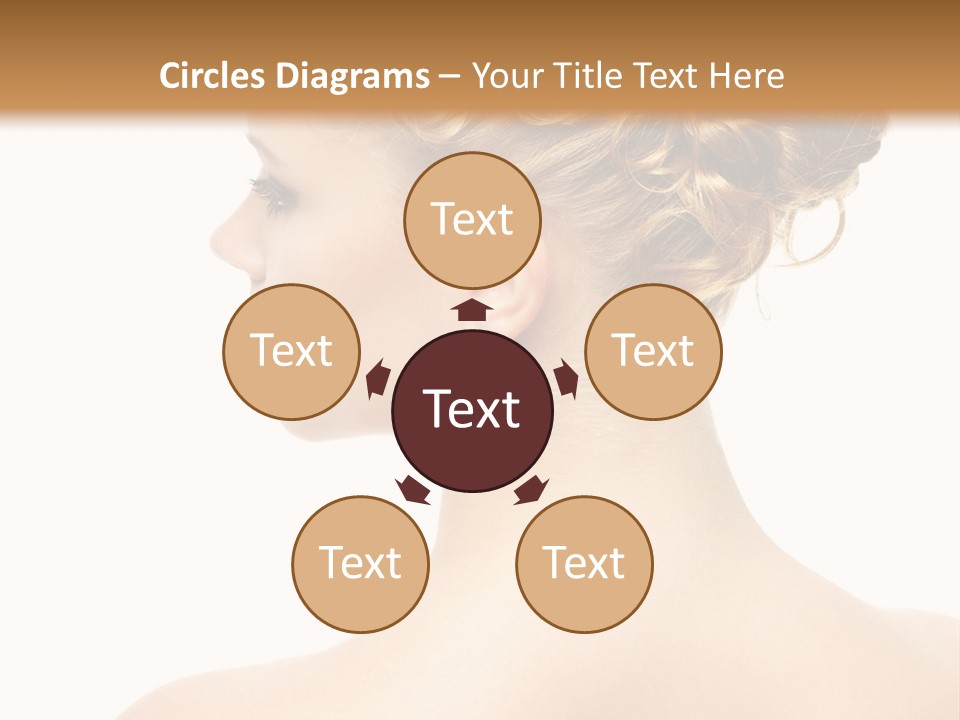 Sexy  Hairdo PowerPoint Template