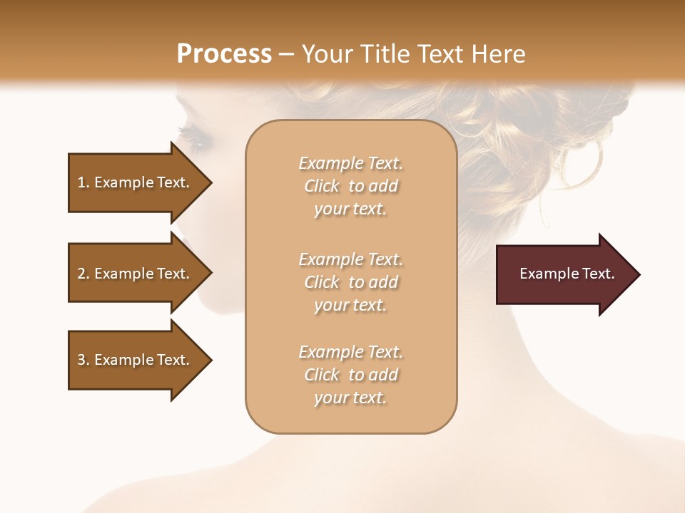 Sexy  Hairdo PowerPoint Template