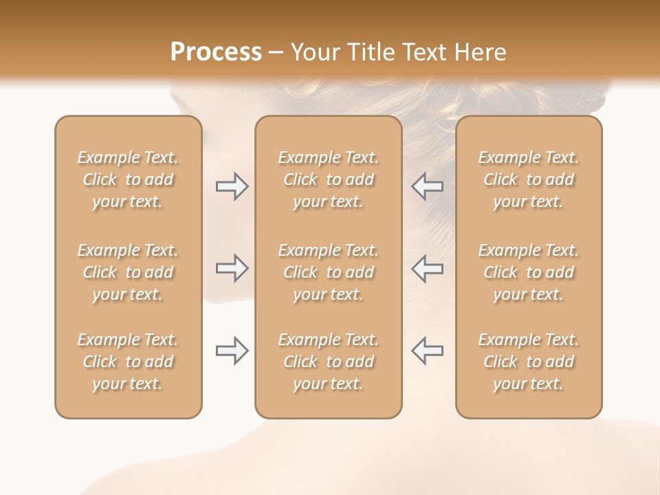 Sexy  Hairdo PowerPoint Template