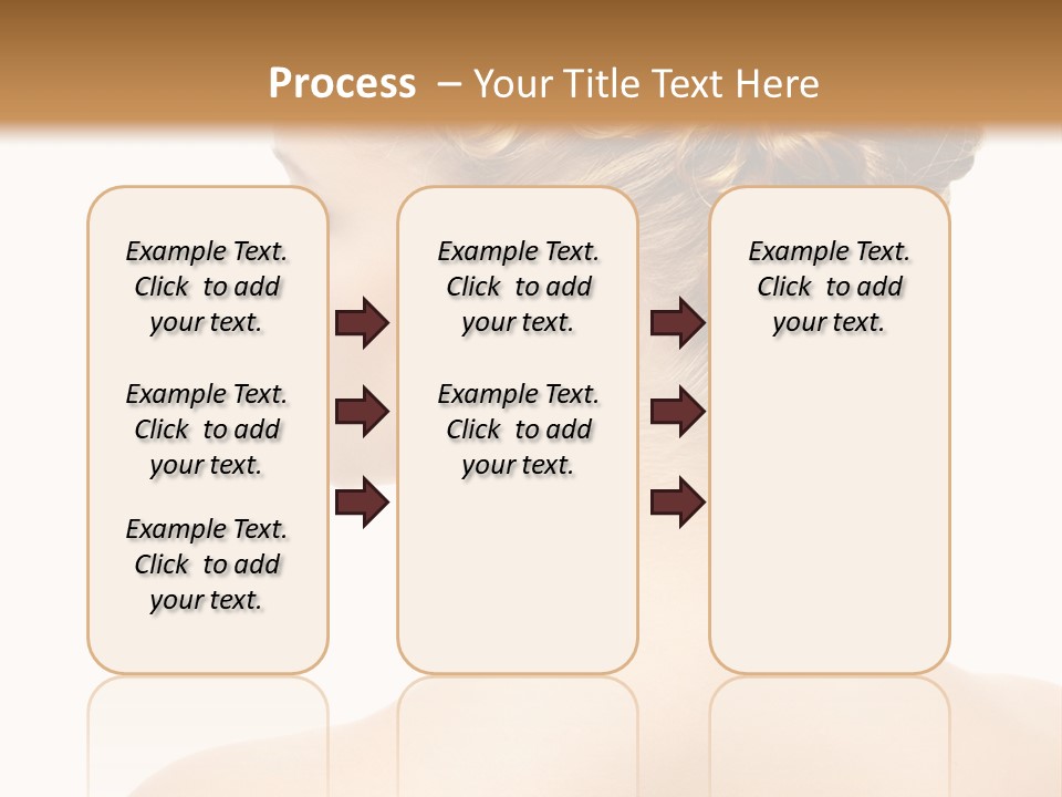 Sexy  Hairdo PowerPoint Template