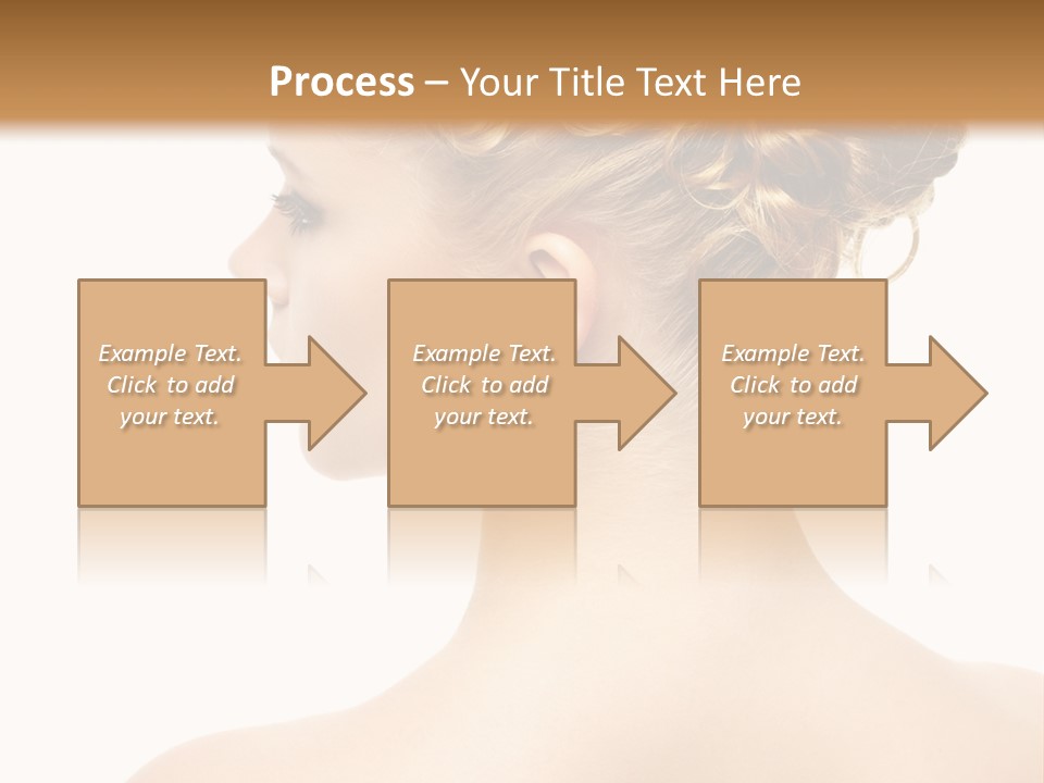 Sexy  Hairdo PowerPoint Template