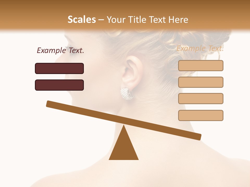 Sexy  Hairdo PowerPoint Template