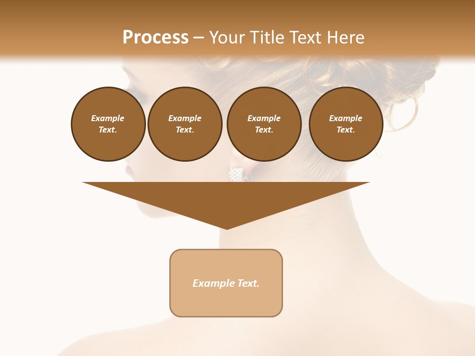 Sexy  Hairdo PowerPoint Template
