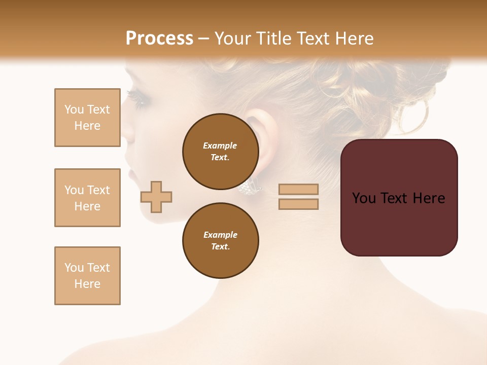 Sexy  Hairdo PowerPoint Template