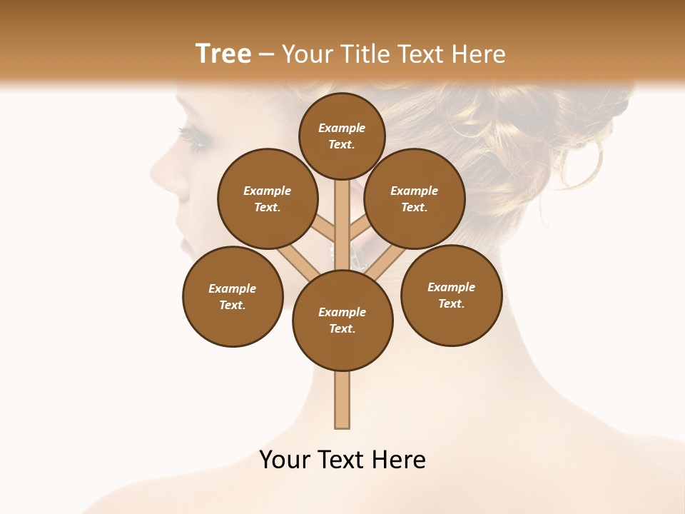 Sexy  Hairdo PowerPoint Template