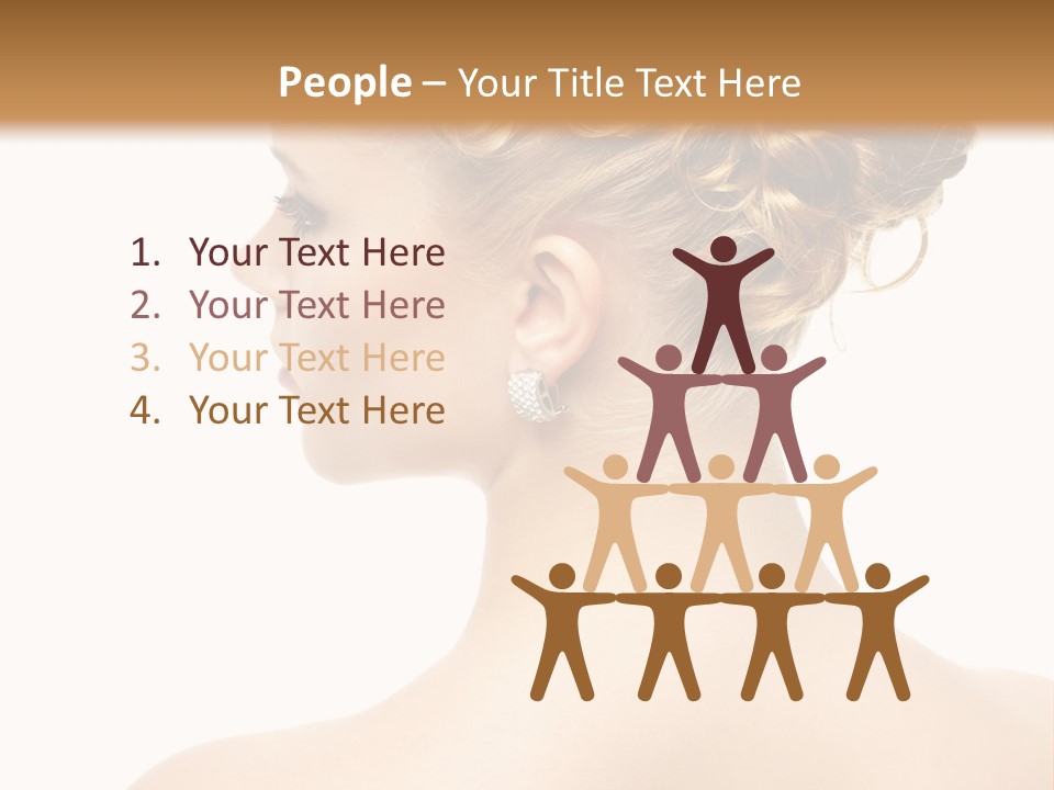 Sexy  Hairdo PowerPoint Template