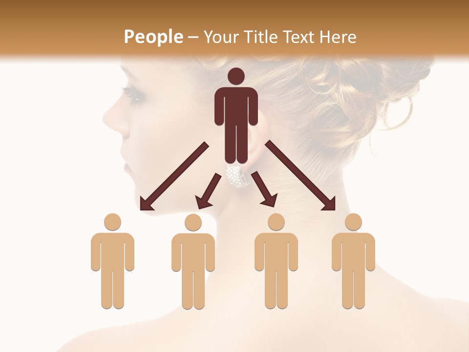 Sexy  Hairdo PowerPoint Template