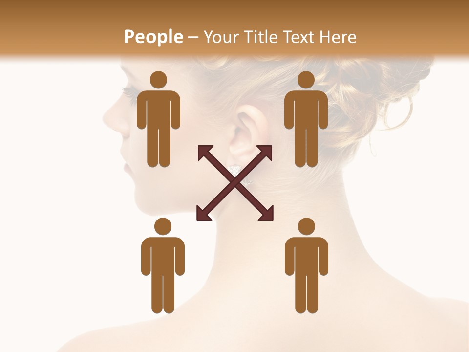 Sexy  Hairdo PowerPoint Template
