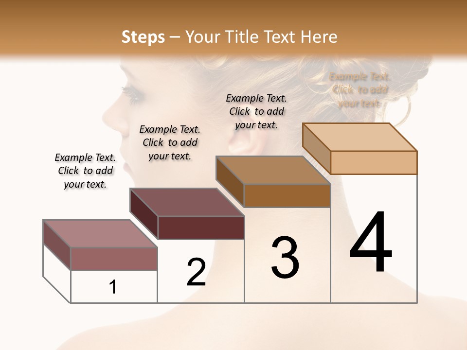 Sexy  Hairdo PowerPoint Template