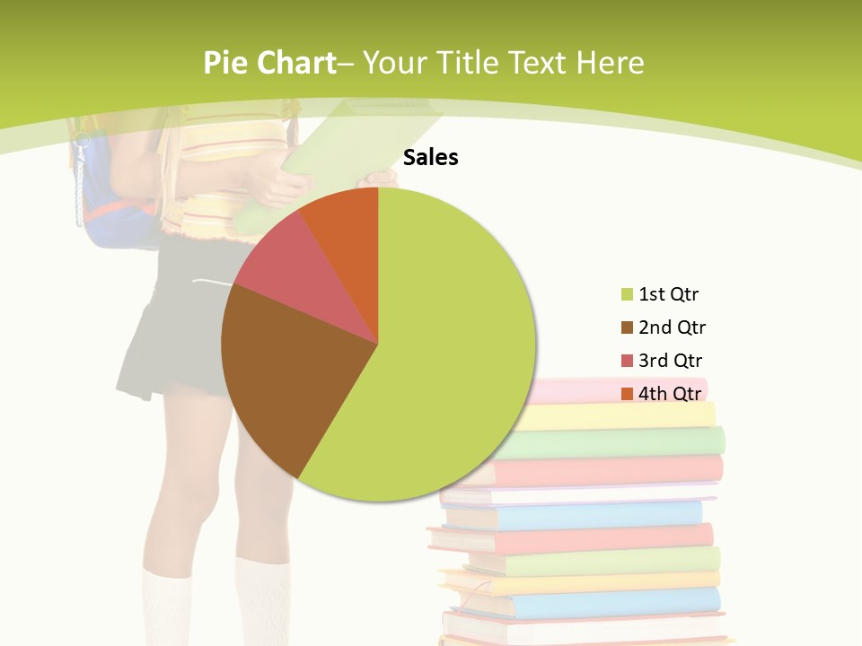 Beautiful Girl Happiness PowerPoint Template