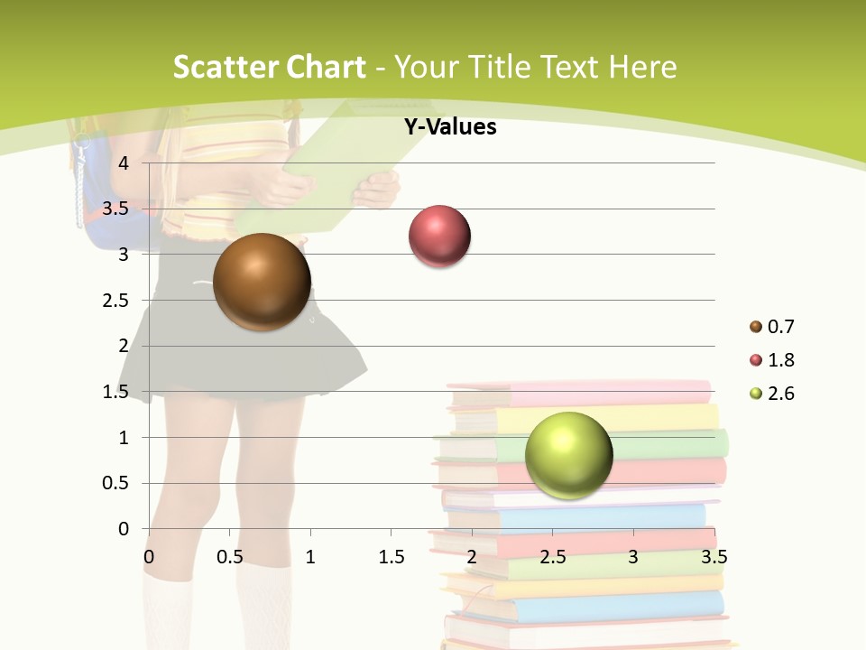 Beautiful Girl Happiness PowerPoint Template