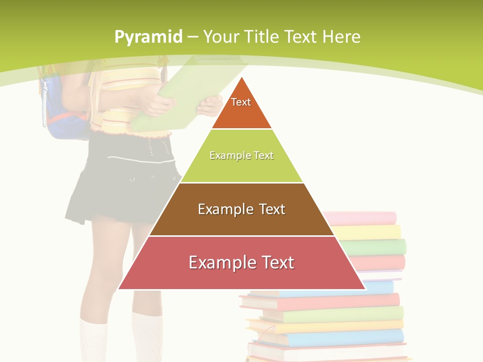 Beautiful Girl Happiness PowerPoint Template