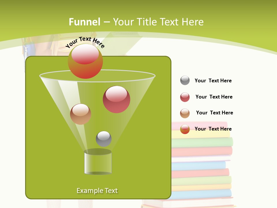 Beautiful Girl Happiness PowerPoint Template