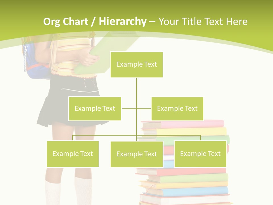 Beautiful Girl Happiness PowerPoint Template