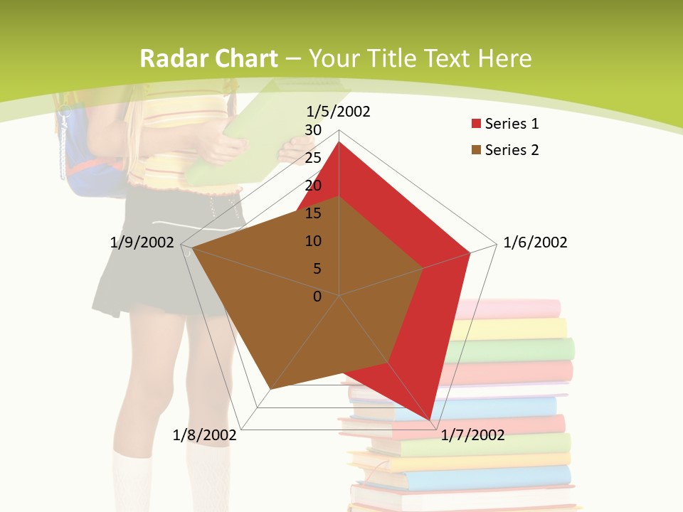 Beautiful Girl Happiness PowerPoint Template