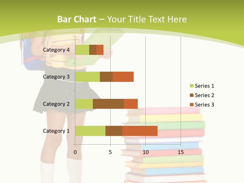 Beautiful Girl Happiness PowerPoint Template