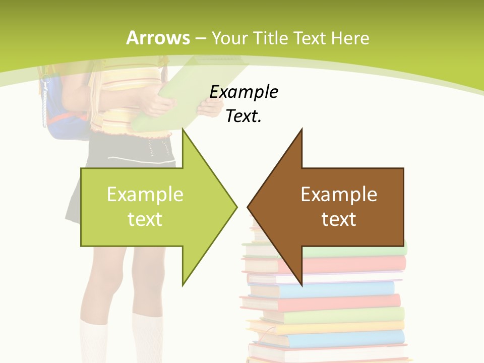 Beautiful Girl Happiness PowerPoint Template