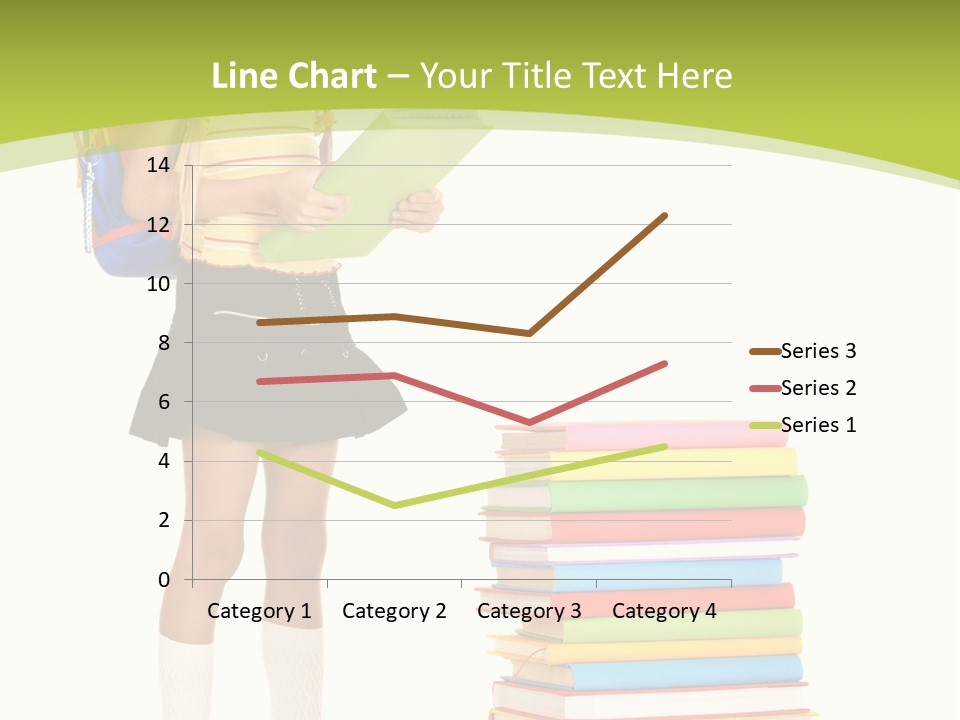 Beautiful Girl Happiness PowerPoint Template
