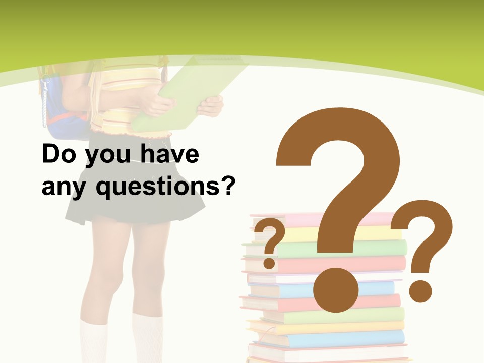 Beautiful Girl Happiness PowerPoint Template