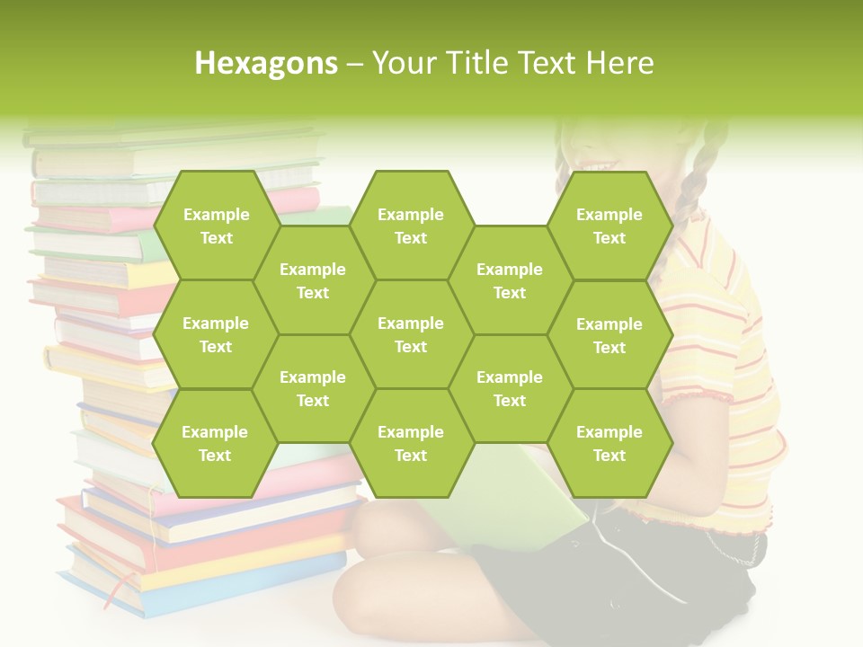 Orange People One Person PowerPoint Template