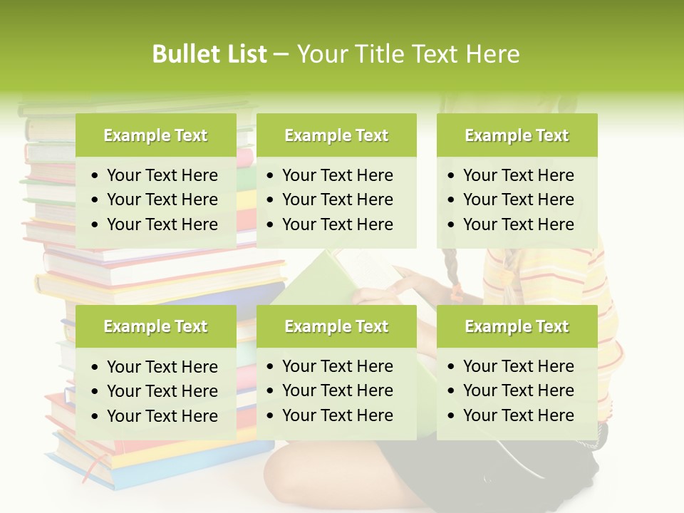 Orange People One Person PowerPoint Template