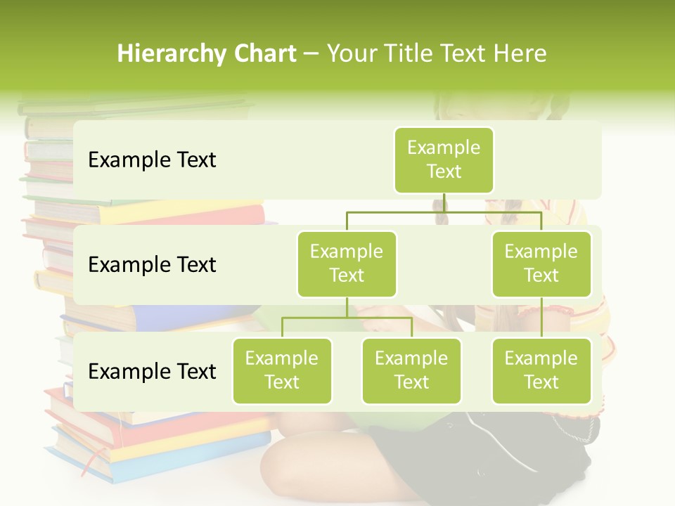 Orange People One Person PowerPoint Template