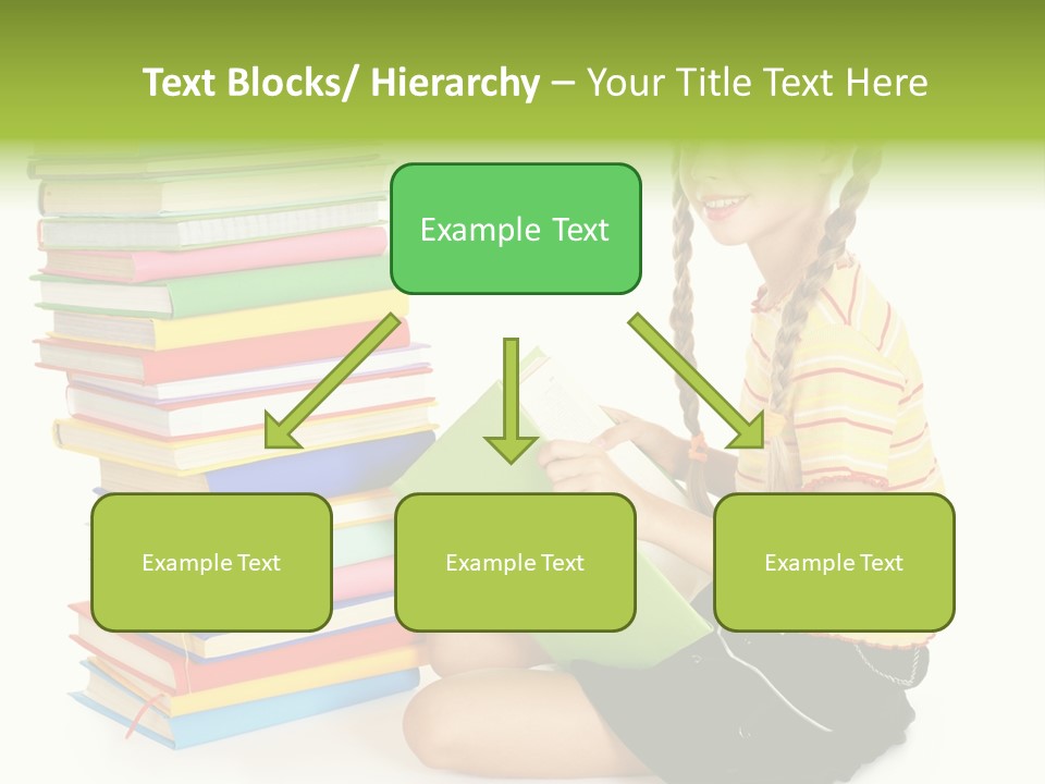 Orange People One Person PowerPoint Template