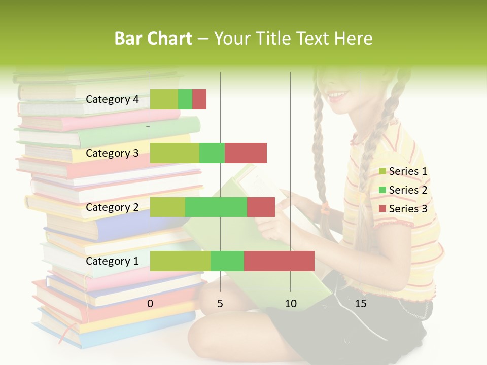 Orange People One Person PowerPoint Template