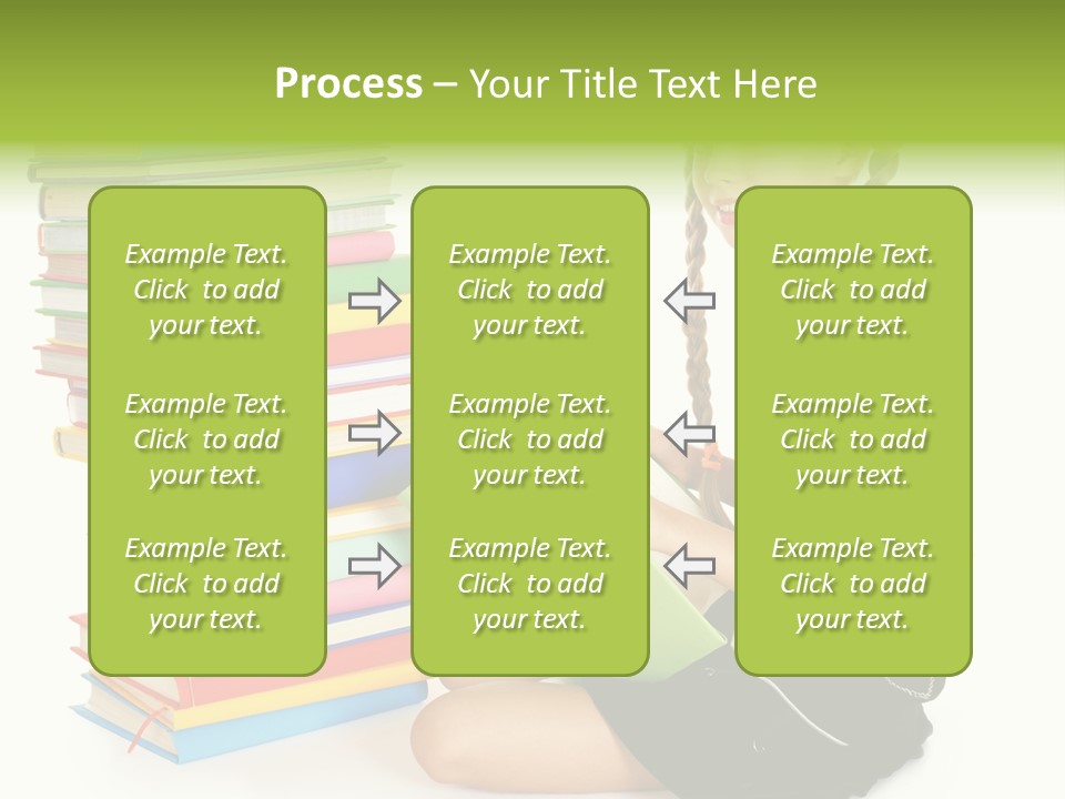 Orange People One Person PowerPoint Template