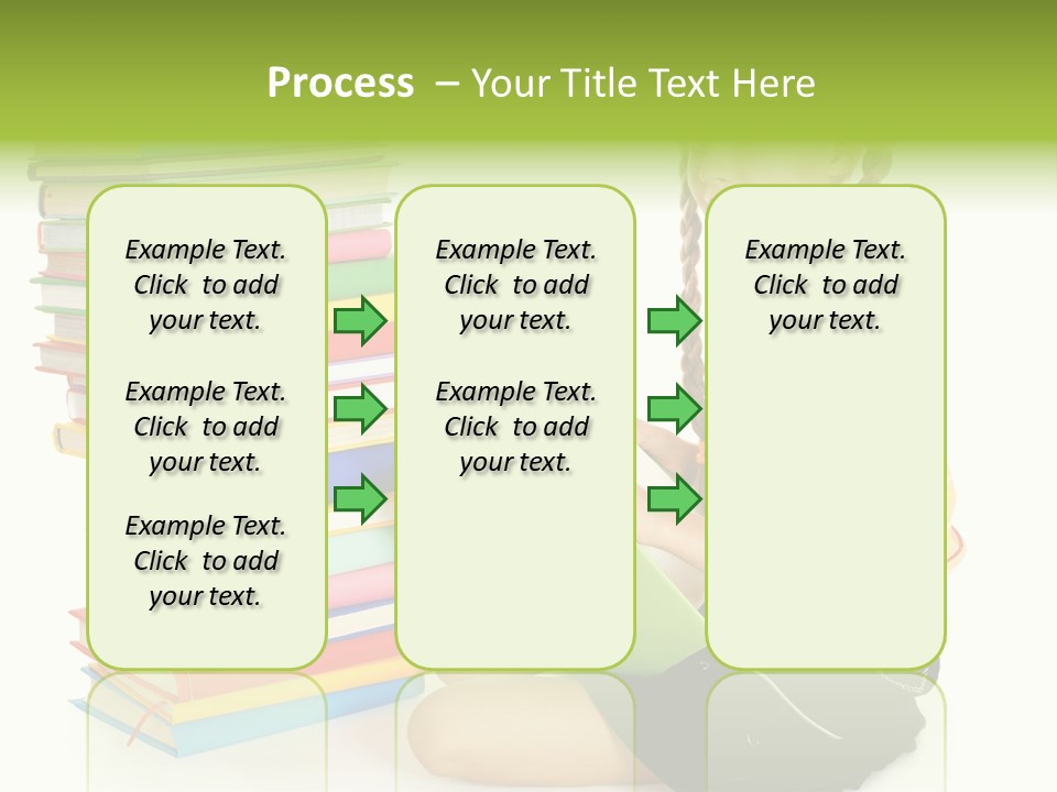 Orange People One Person PowerPoint Template