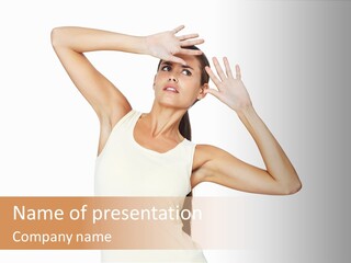 Wine Space Eating PowerPoint Template