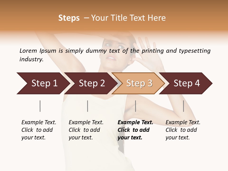 Wine Space Eating PowerPoint Template