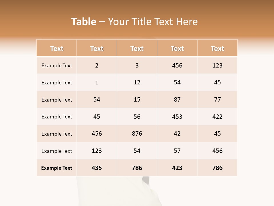 Wine Space Eating PowerPoint Template