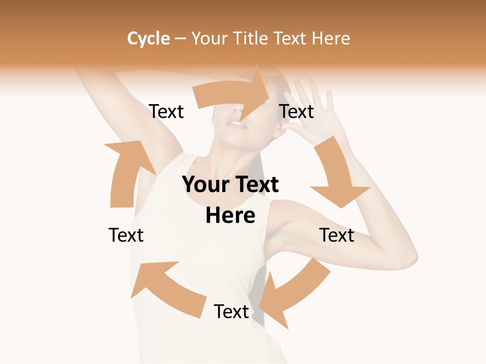 Wine Space Eating PowerPoint Template